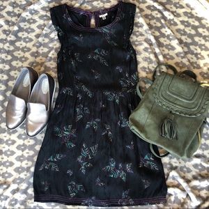 Urban Outfitters Ecoté Embroidered Patterned Dress